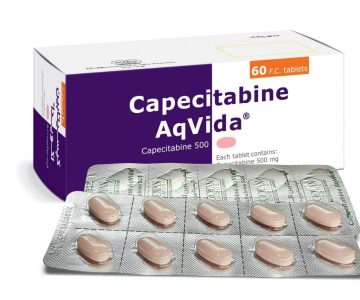 کپسیتابین اکویدا کپسیتابین ضد سرطان capecitabine aqvida رویان دارو
